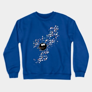 blowing rainbow bubbles Crewneck Sweatshirt